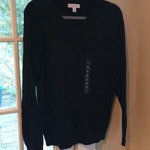 Black Kim Rogers cable knit sweater